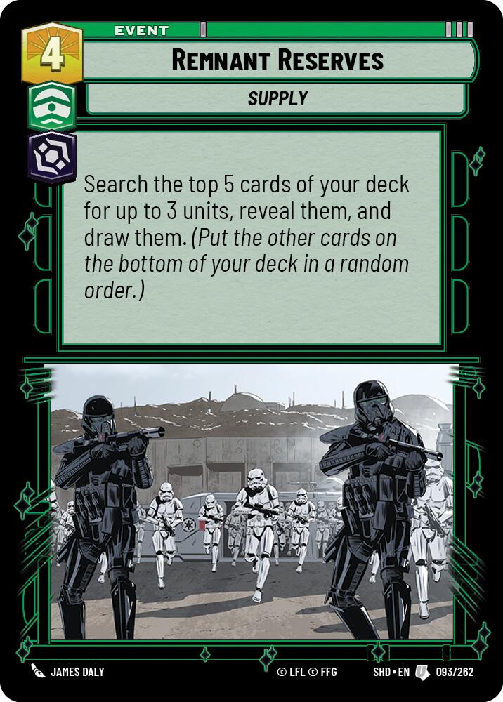 Remnant Reserves (093/262) (093/262) [Shadows of the Galaxy] | Odin's Place