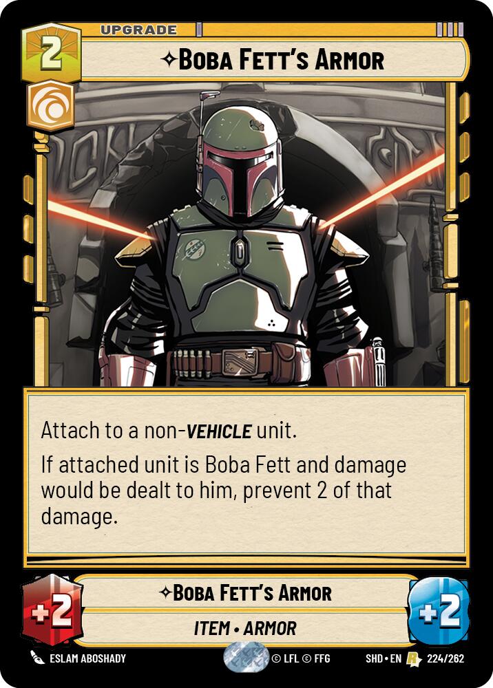 Boba Fett's Armor (224/262) (224/262) [Shadows of the Galaxy] | Odin's Place
