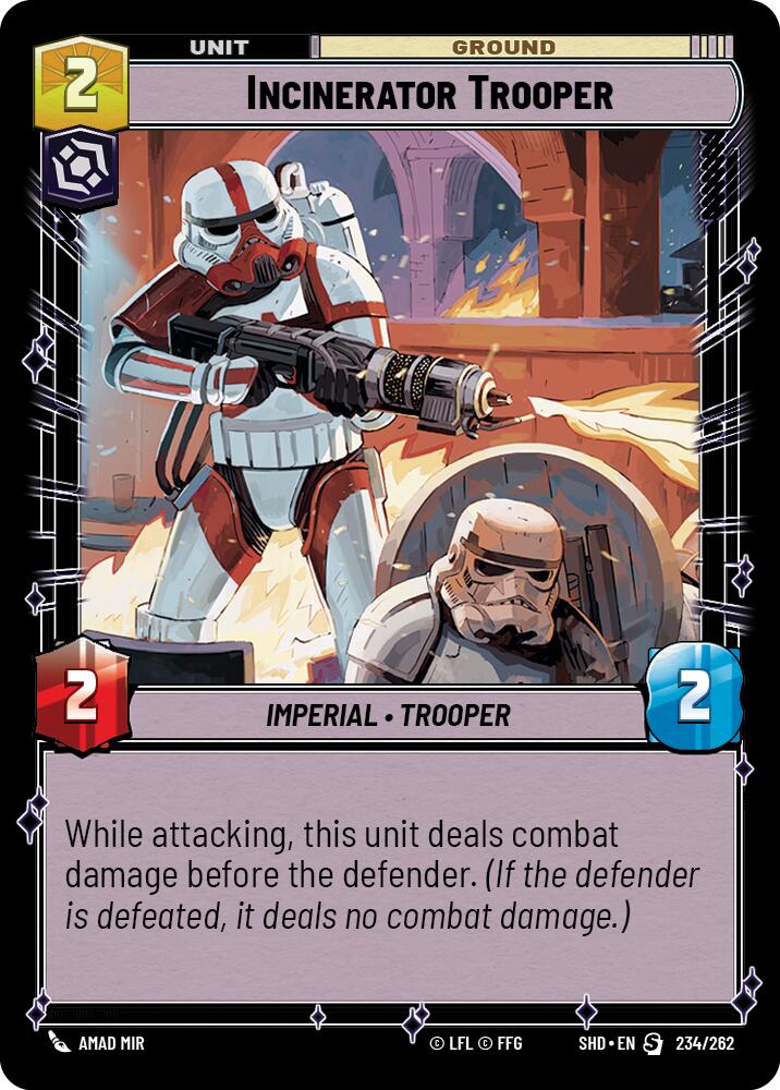 Incinerator Trooper (234/262) (234/262) [Shadows of the Galaxy] | Odin's Place