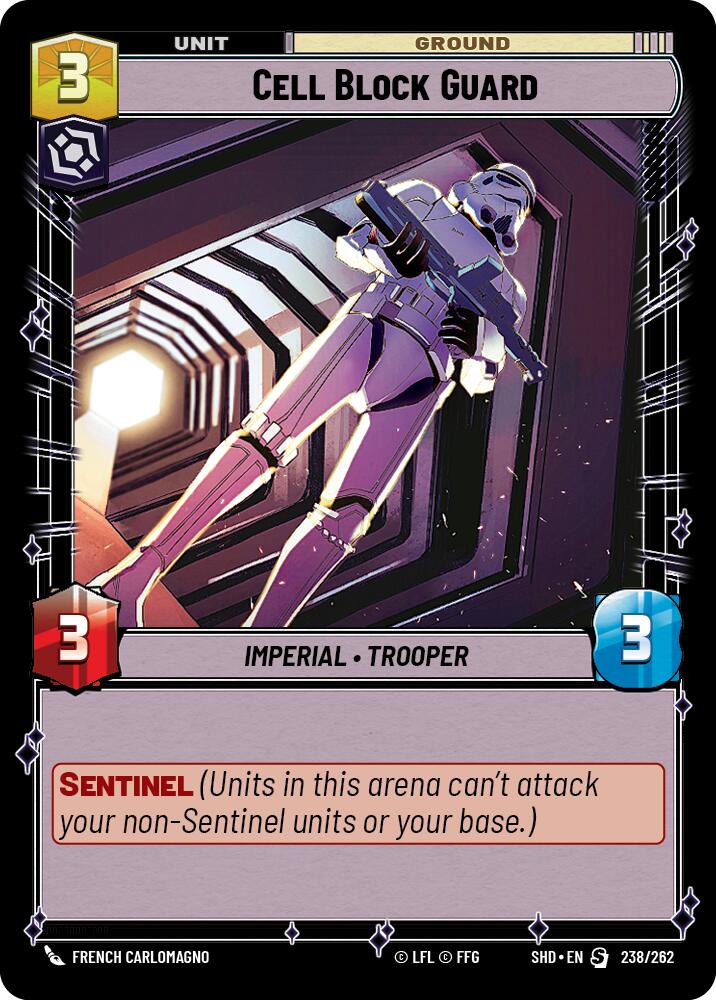 Cell Block Guard (238/262) (238/262) [Shadows of the Galaxy] | Odin's Place