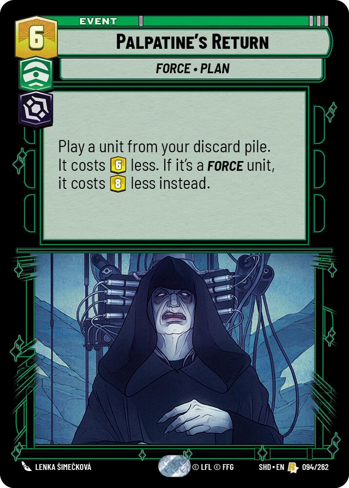 Palpatine's Return (094/262) (094/262) [Shadows of the Galaxy] | Odin's Place