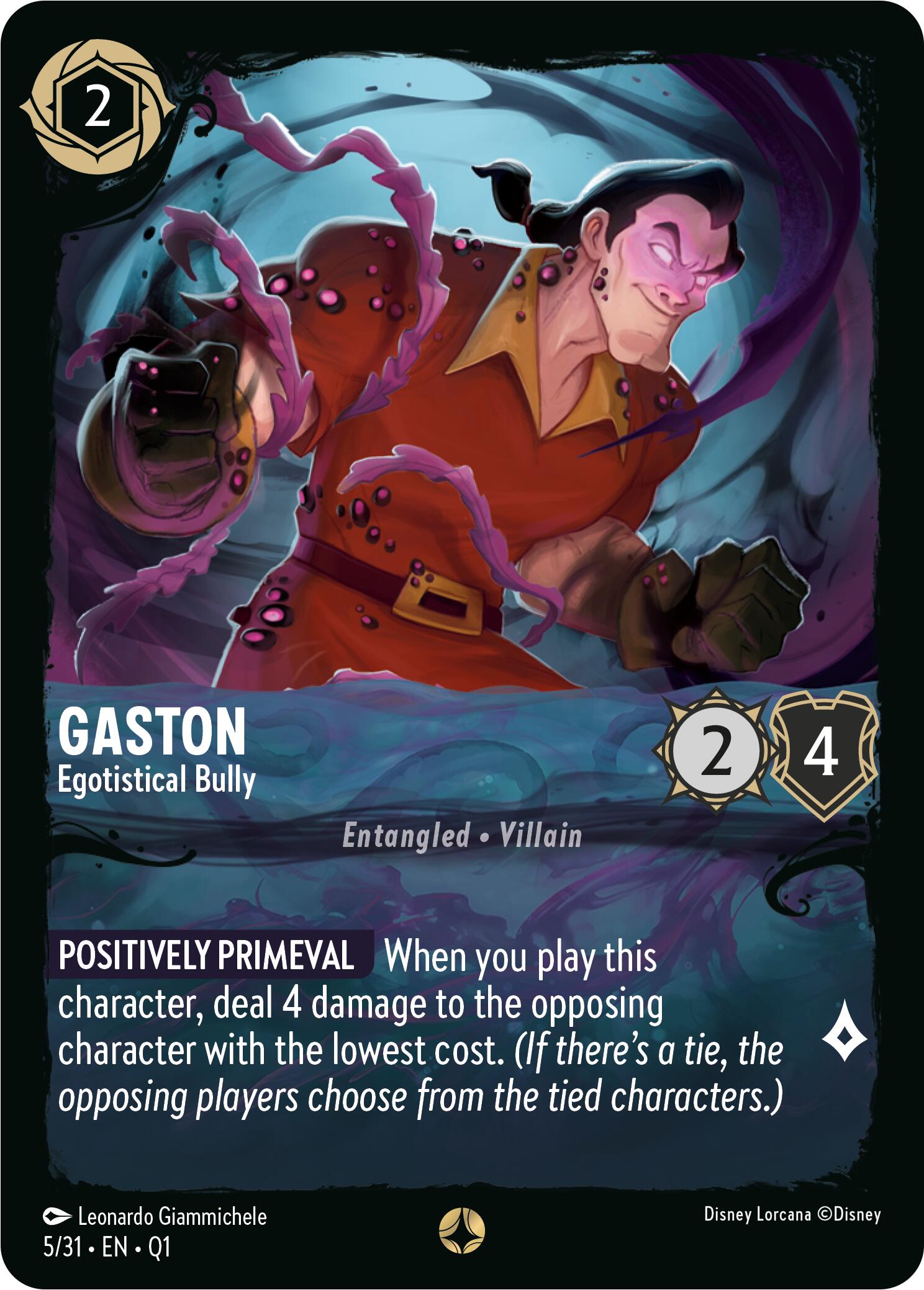Gaston - Egotistical Bully (5/31) [Illumineer's Quest: Deep Trouble] | Odin's Place