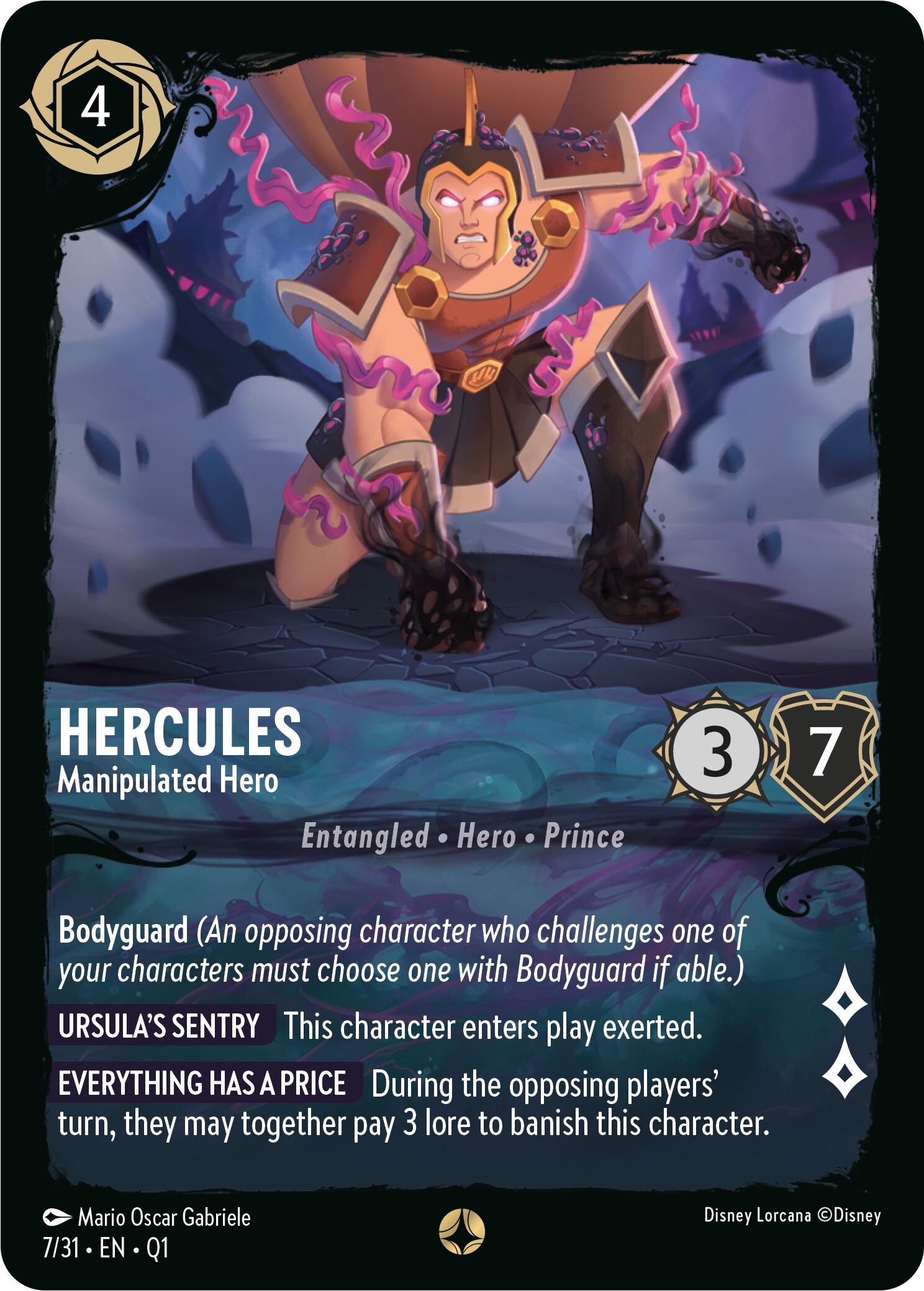 Hercules - Manipulated Hero (7/31) [Illumineer's Quest: Deep Trouble] | Odin's Place