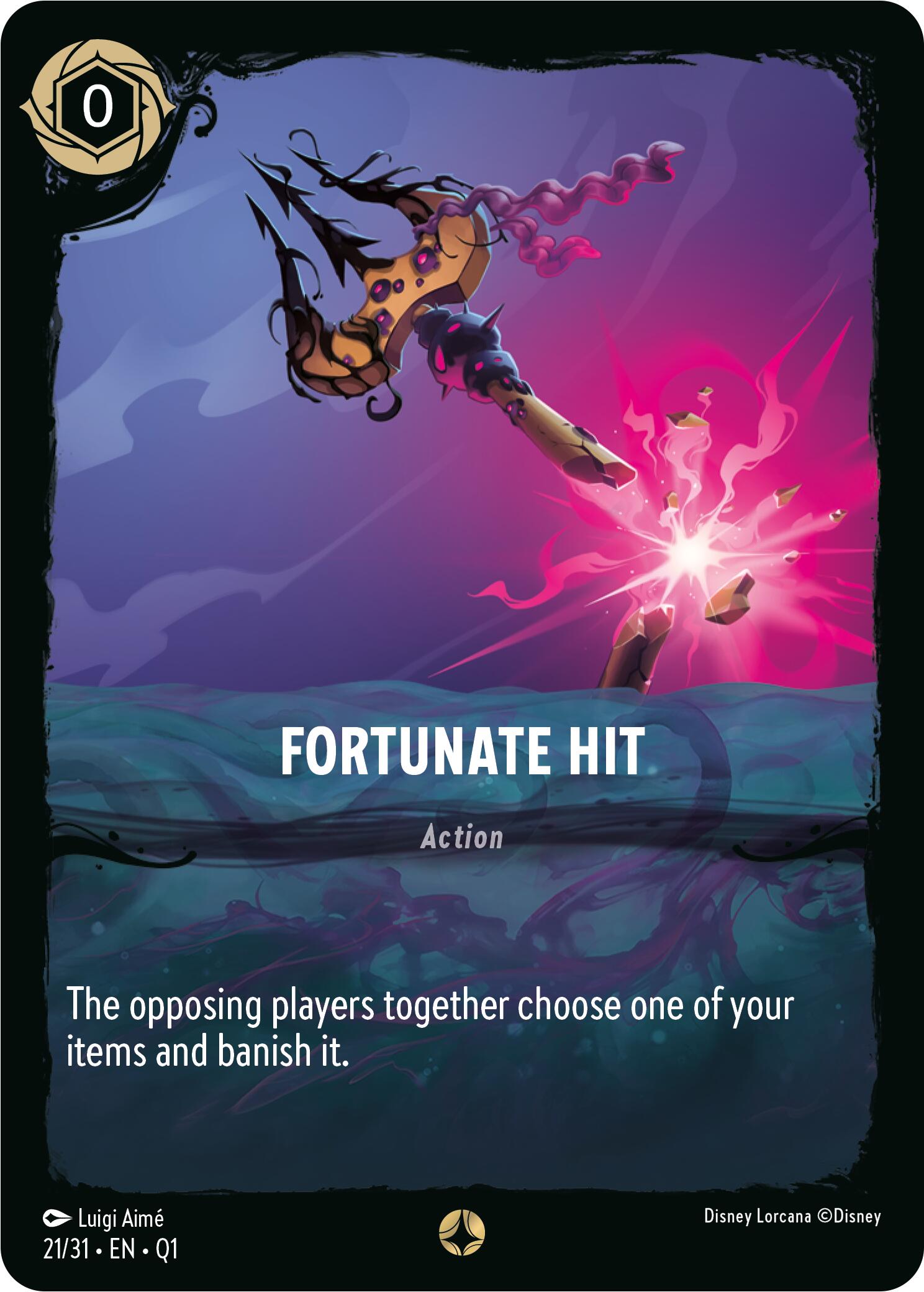Fortunate Hit (21/31) [Illumineer's Quest: Deep Trouble] | Odin's Place