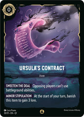 Ursula's Contract (30/31) [Illumineer's Quest: Deep Trouble] | Odin's Place
