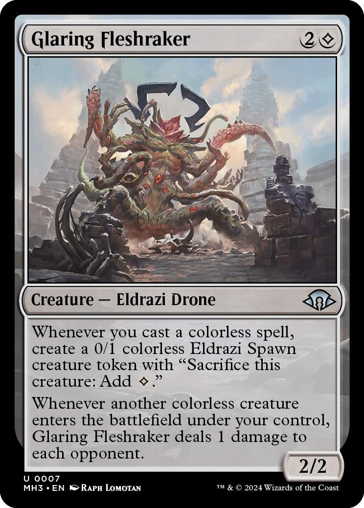 Glaring Fleshraker [Modern Horizons 3] | Odin's Place