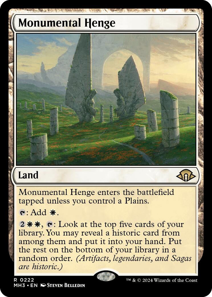Monumental Henge [Modern Horizons 3] | Odin's Place