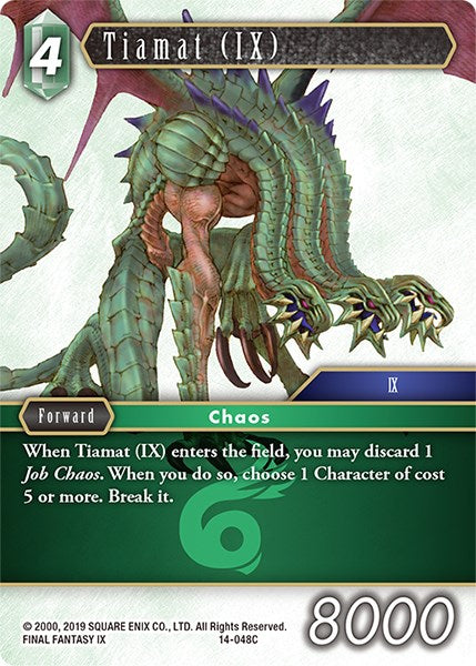 Tiamat (IX) [Opus XIV: Crystal Abyss] | Odin's Place