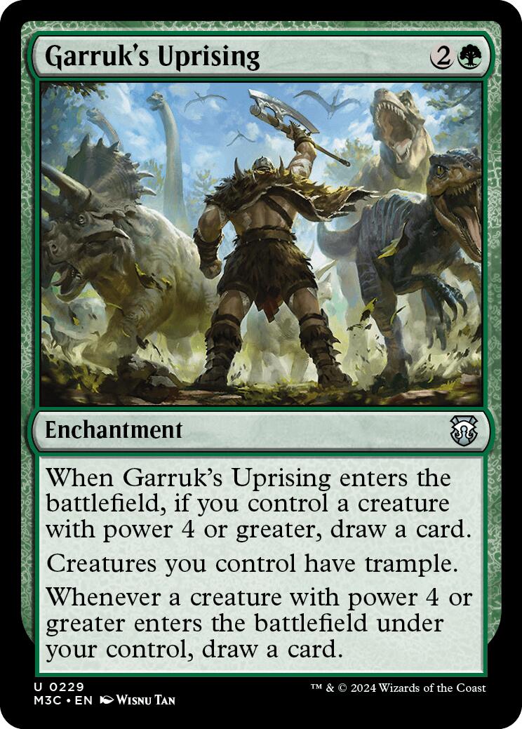 Garruk's Uprising [Modern Horizons 3 Commander] | Odin's Place