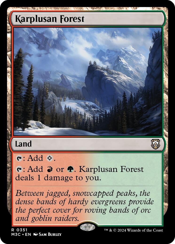 Karplusan Forest [Modern Horizons 3 Commander] | Odin's Place