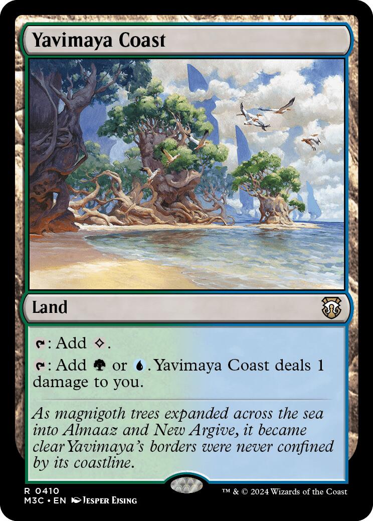 Yavimaya Coast [Modern Horizons 3 Commander] | Odin's Place