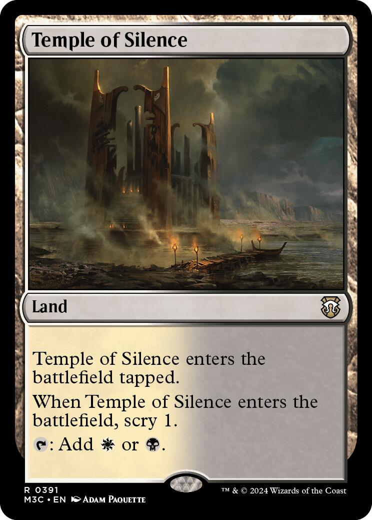 Temple of Silence [Modern Horizons 3 Commander] | Odin's Place