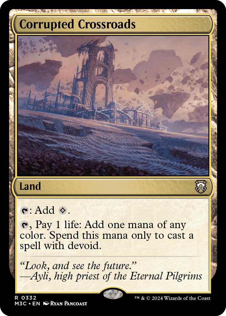 Corrupted Crossroads [Modern Horizons 3 Commander] | Odin's Place
