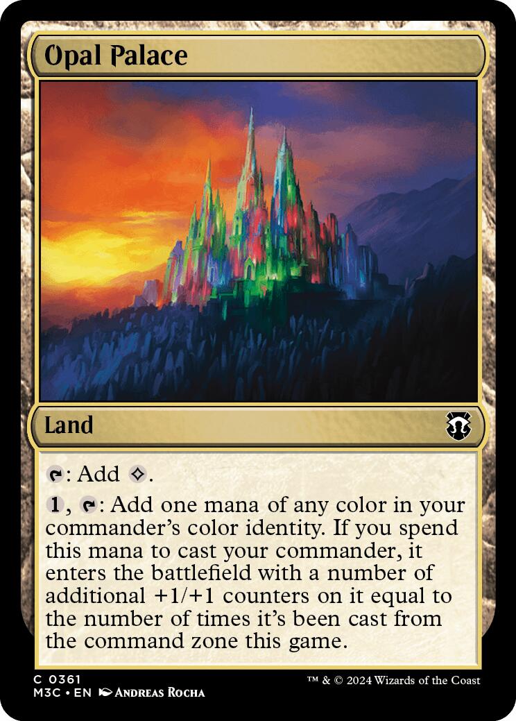 Opal Palace [Modern Horizons 3 Commander] | Odin's Place