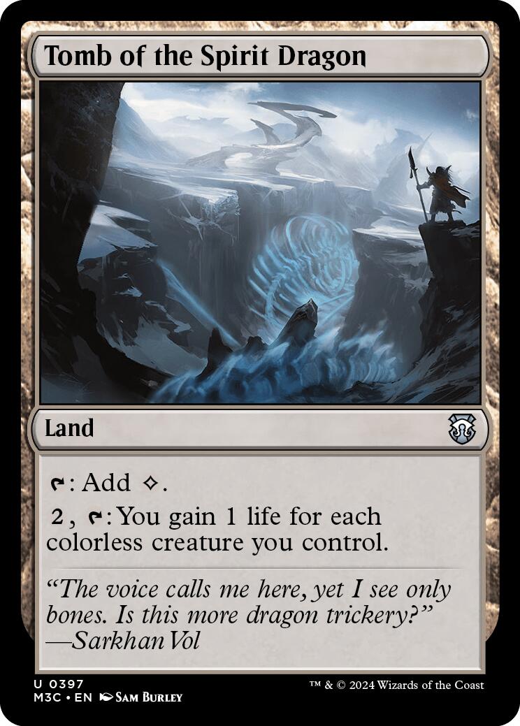 Tomb of the Spirit Dragon [Modern Horizons 3 Commander] | Odin's Place