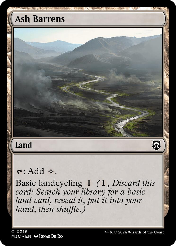 Ash Barrens [Modern Horizons 3 Commander] | Odin's Place
