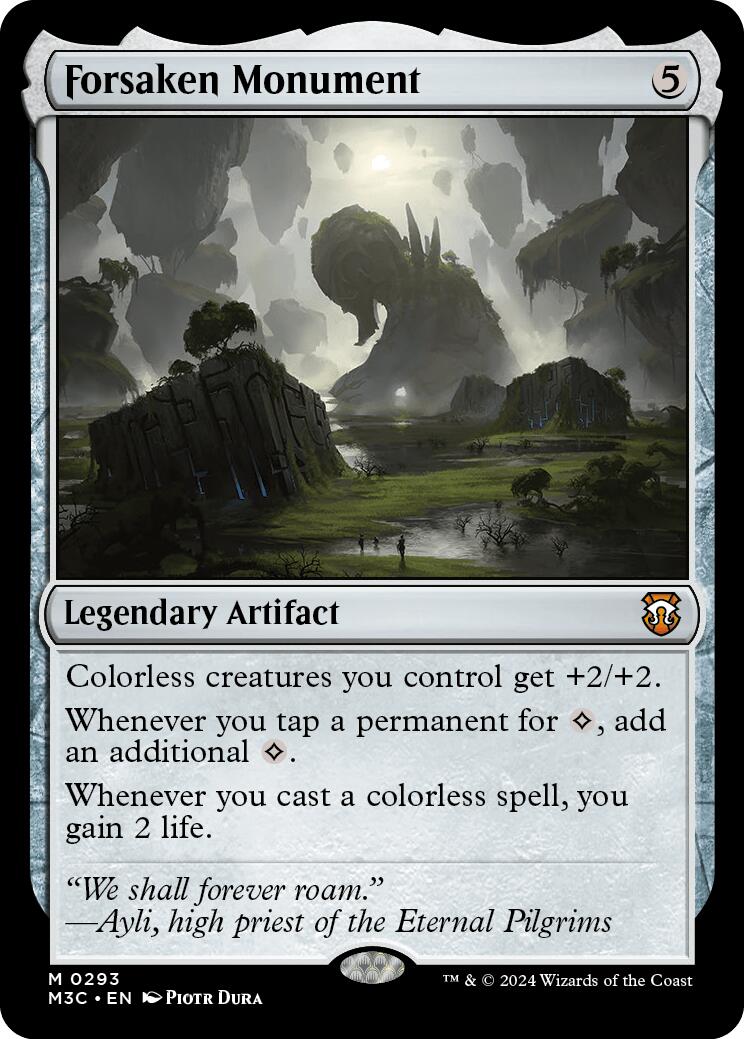 Forsaken Monument [Modern Horizons 3 Commander] | Odin's Place