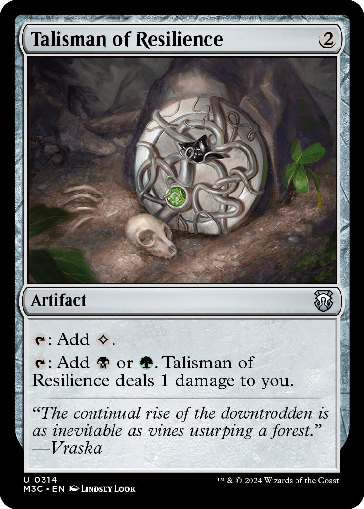 Talisman of Resilience [Modern Horizons 3 Commander] | Odin's Place