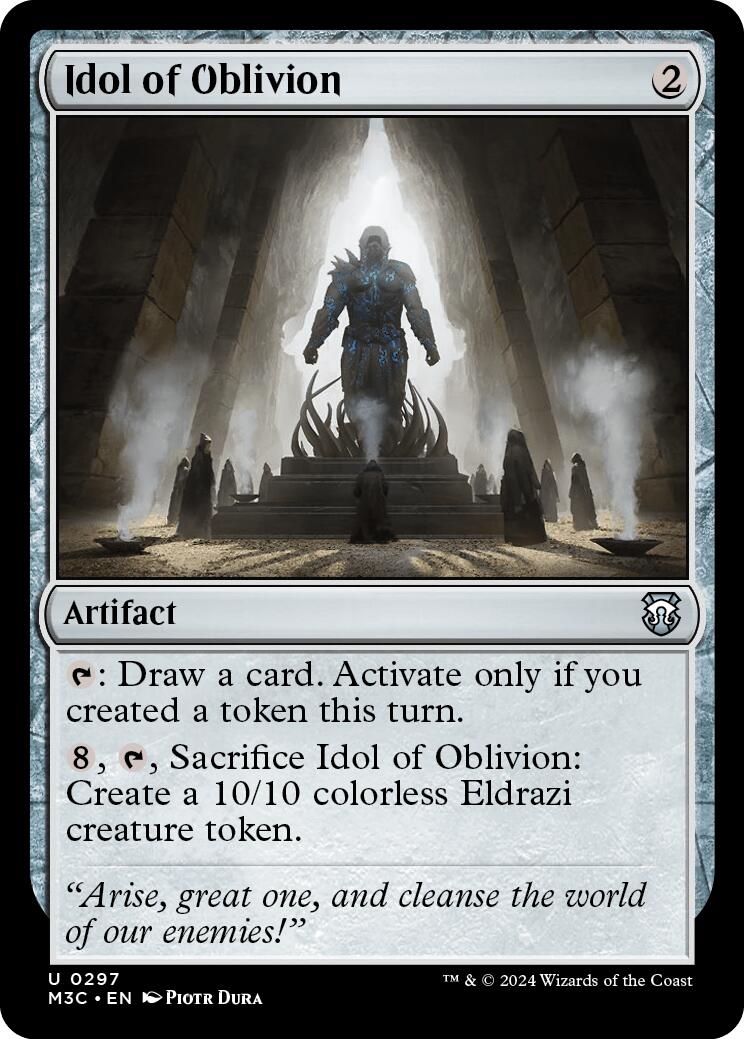 Idol of Oblivion [Modern Horizons 3 Commander] | Odin's Place