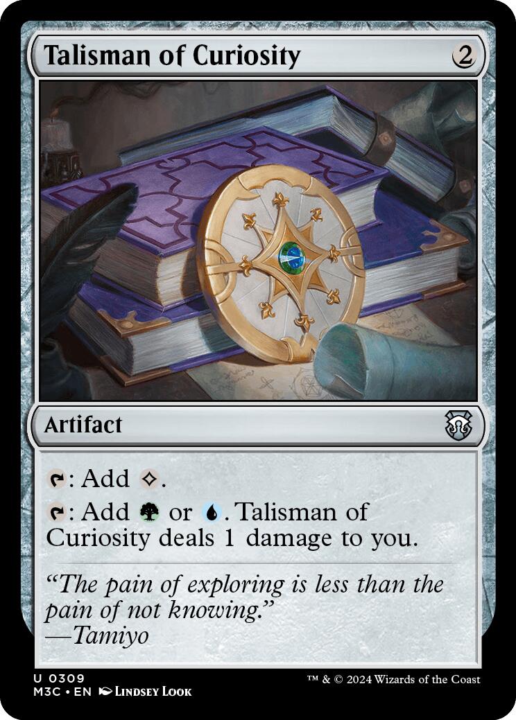 Talisman of Curiosity [Modern Horizons 3 Commander] | Odin's Place