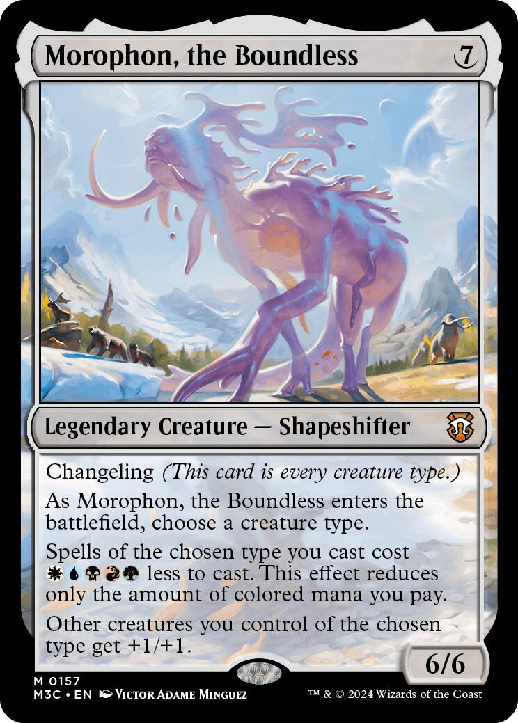 Morophon, the Boundless [Modern Horizons 3 Commander] | Odin's Place