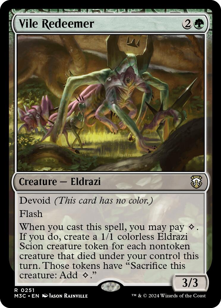 Vile Redeemer [Modern Horizons 3 Commander] | Odin's Place