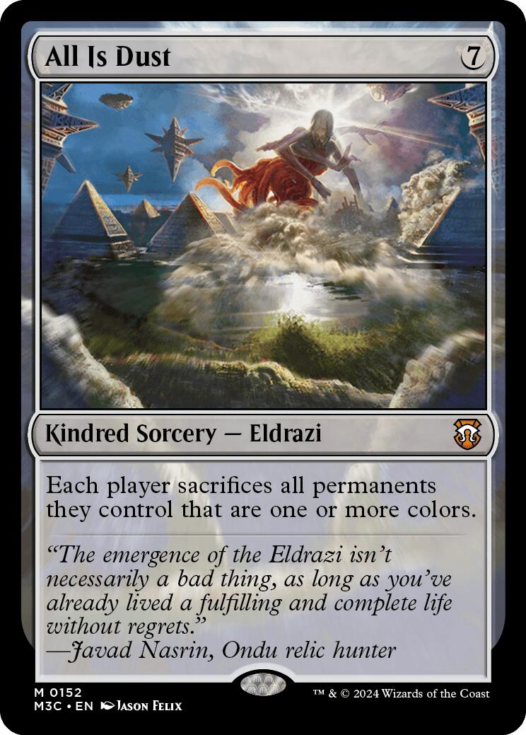 All Is Dust [Modern Horizons 3 Commander] | Odin's Place