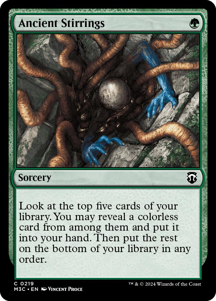 Ancient Stirrings [Modern Horizons 3 Commander] | Odin's Place