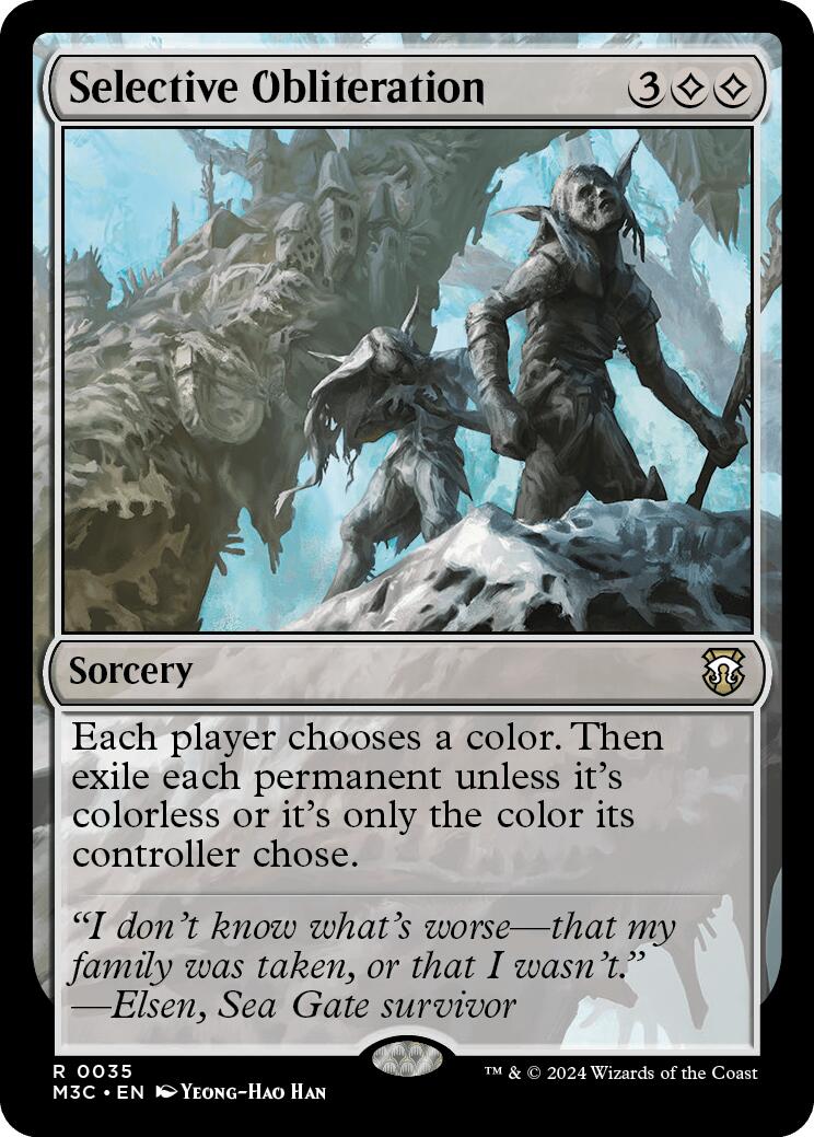 Selective Obliteration [Modern Horizons 3 Commander] | Odin's Place