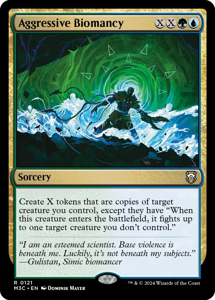 Aggressive Biomancy [Modern Horizons 3 Commander] | Odin's Place