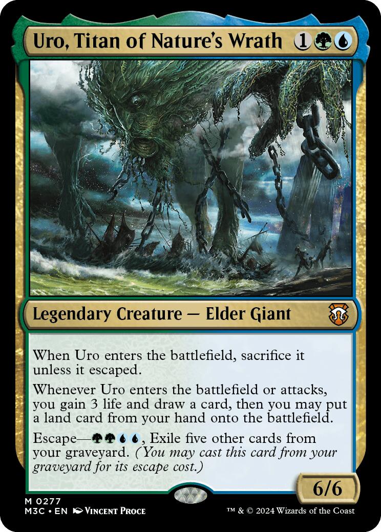 Uro, Titan of Nature's Wrath [Modern Horizons 3 Commander] | Odin's Place