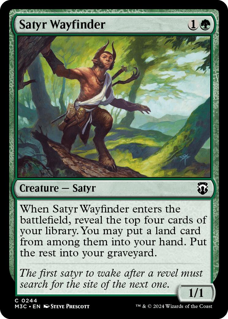 Satyr Wayfinder [Modern Horizons 3 Commander] | Odin's Place