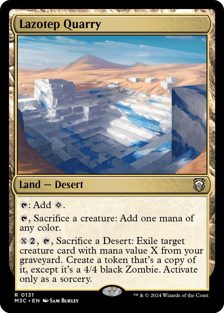 Lazotep Quarry [Modern Horizons 3 Commander] | Odin's Place
