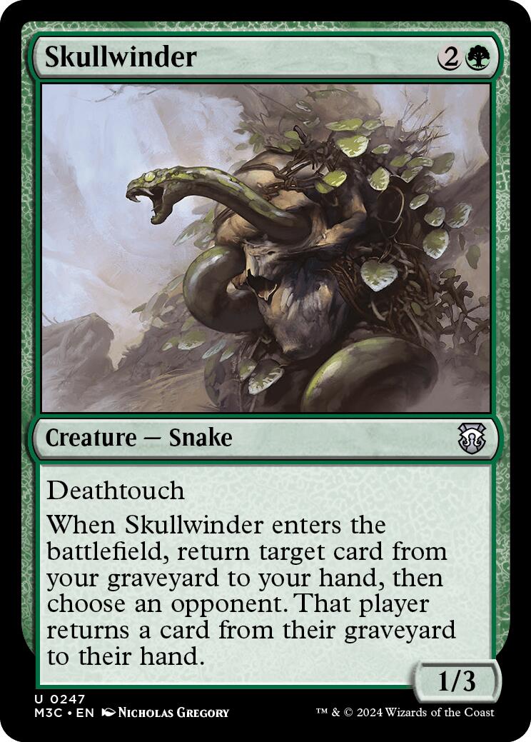 Skullwinder [Modern Horizons 3 Commander] | Odin's Place