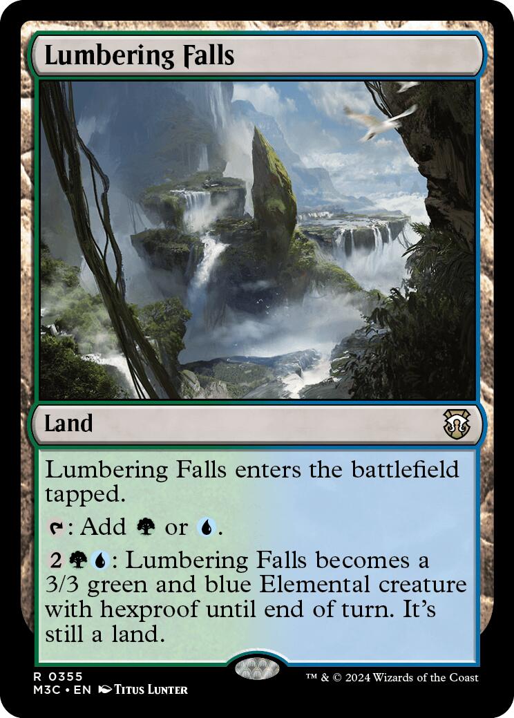 Lumbering Falls [Modern Horizons 3 Commander] | Odin's Place