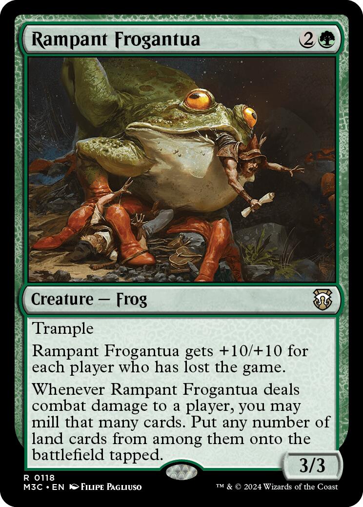 Rampant Frogantua [Modern Horizons 3 Commander] | Odin's Place