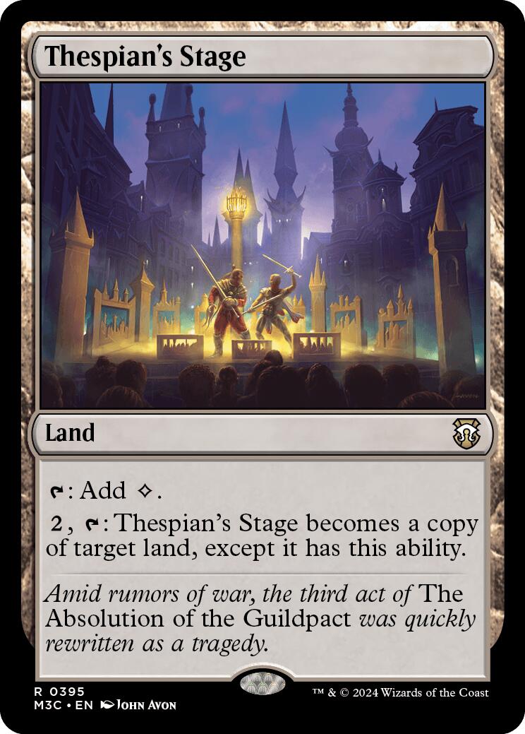 Thespian's Stage [Modern Horizons 3 Commander] | Odin's Place