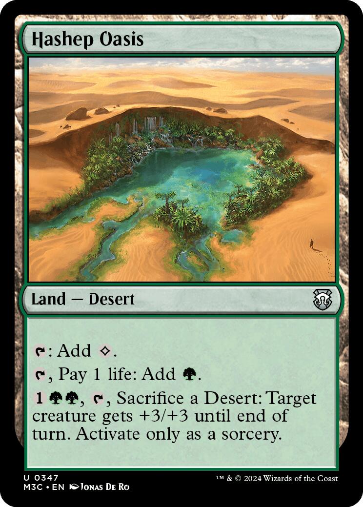 Hashep Oasis [Modern Horizons 3 Commander] | Odin's Place
