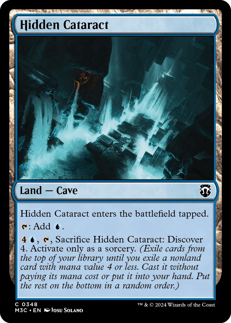 Hidden Cataract [Modern Horizons 3 Commander] | Odin's Place