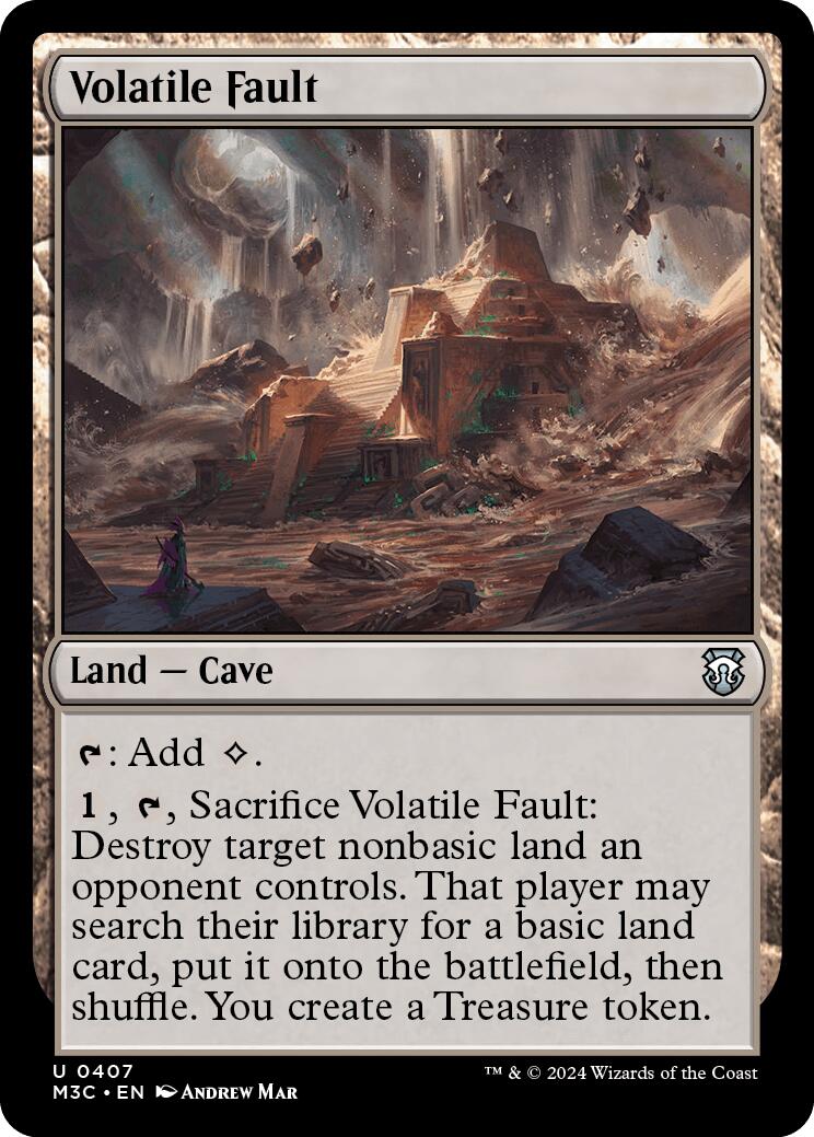 Volatile Fault [Modern Horizons 3 Commander] | Odin's Place