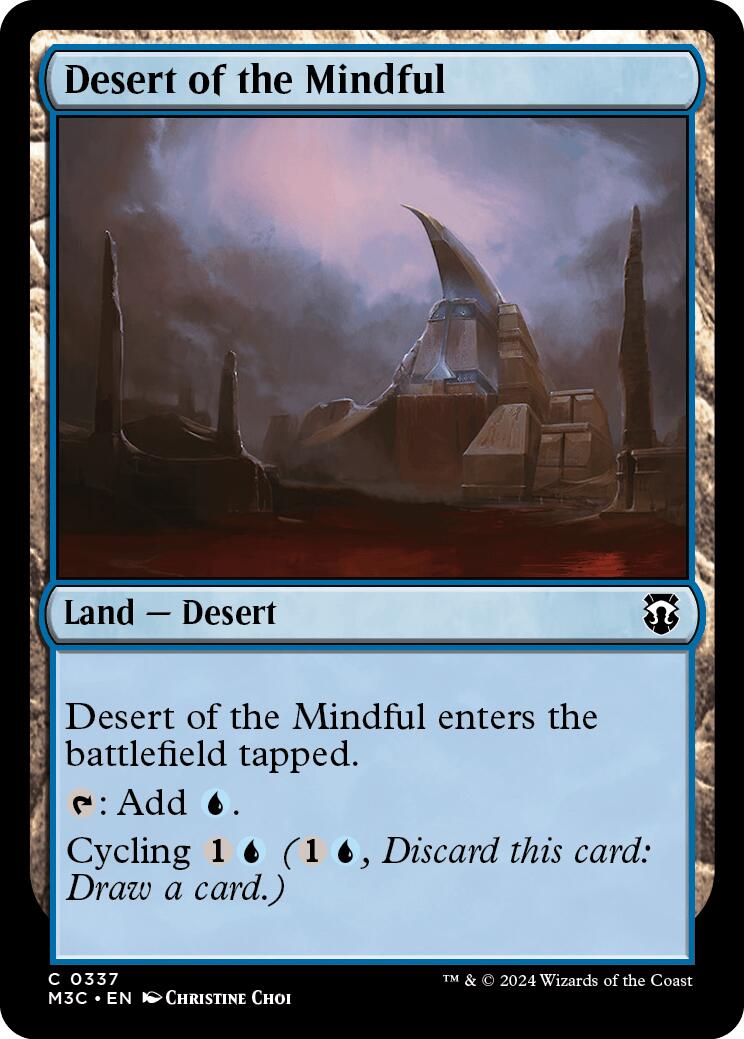 Desert of the Mindful [Modern Horizons 3 Commander] | Odin's Place