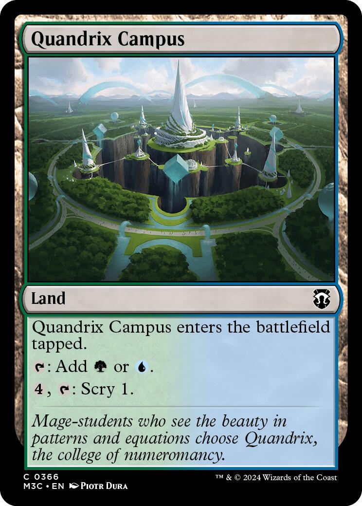 Quandrix Campus [Modern Horizons 3 Commander] | Odin's Place