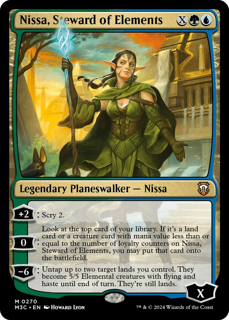 Nissa, Steward of Elements [Modern Horizons 3 Commander] | Odin's Place