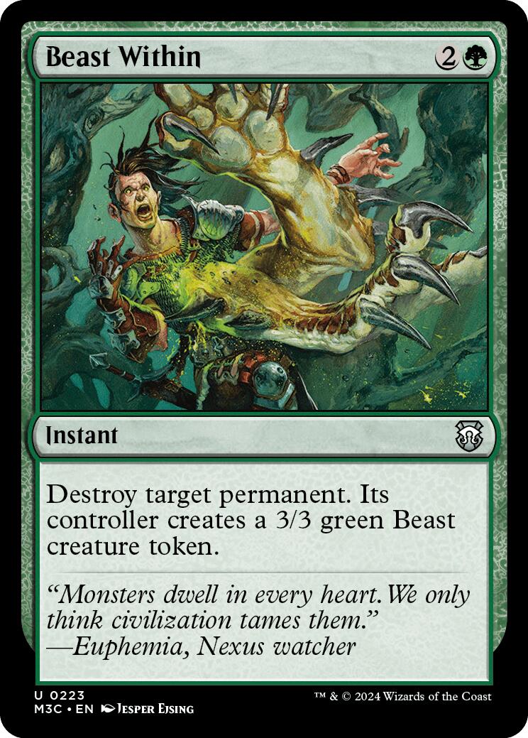 Beast Within [Modern Horizons 3 Commander] | Odin's Place