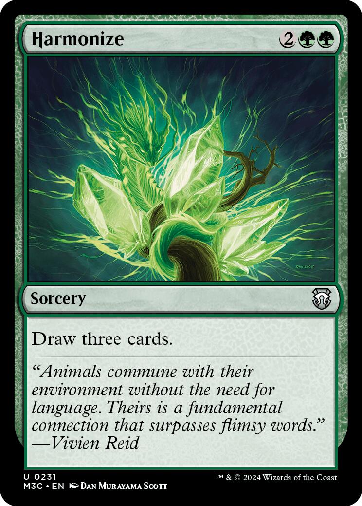 Harmonize [Modern Horizons 3 Commander] | Odin's Place