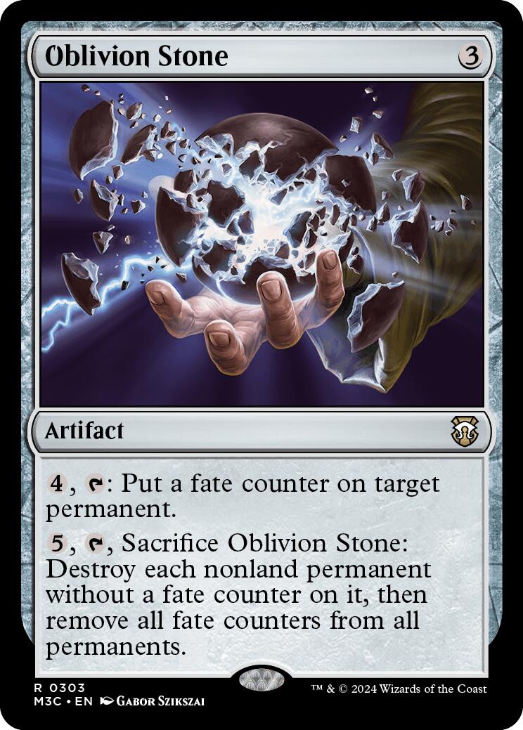 Oblivion Stone [Modern Horizons 3 Commander] | Odin's Place