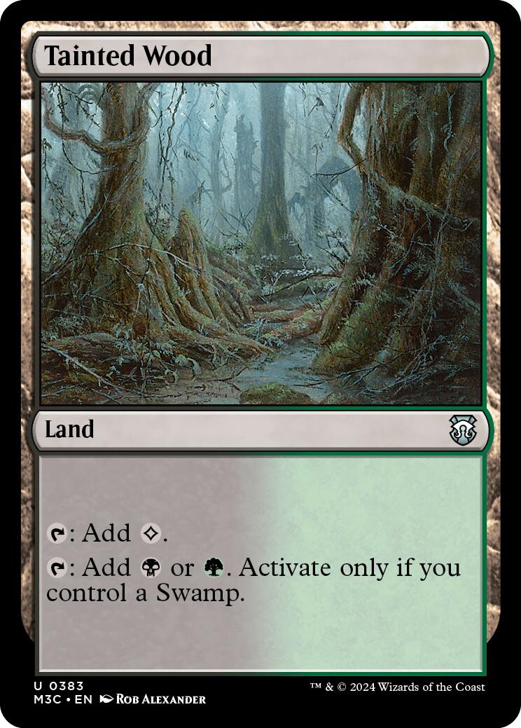 Tainted Wood [Modern Horizons 3 Commander] | Odin's Place