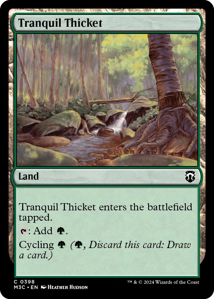 Tranquil Thicket [Modern Horizons 3 Commander] | Odin's Place