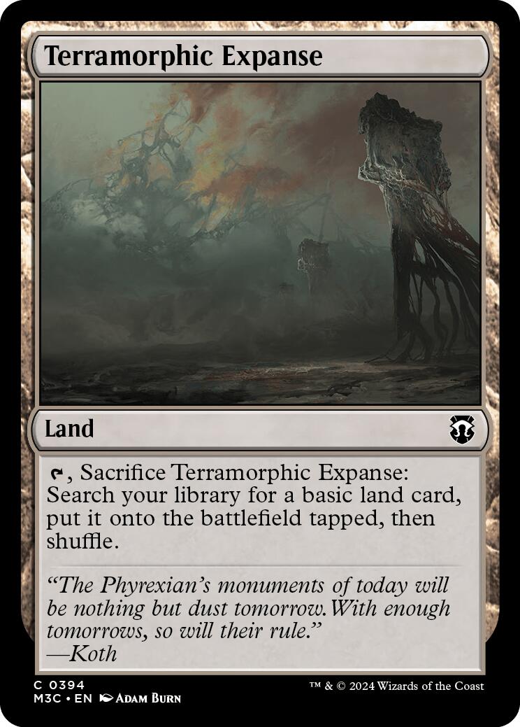 Terramorphic Expanse [Modern Horizons 3 Commander] | Odin's Place