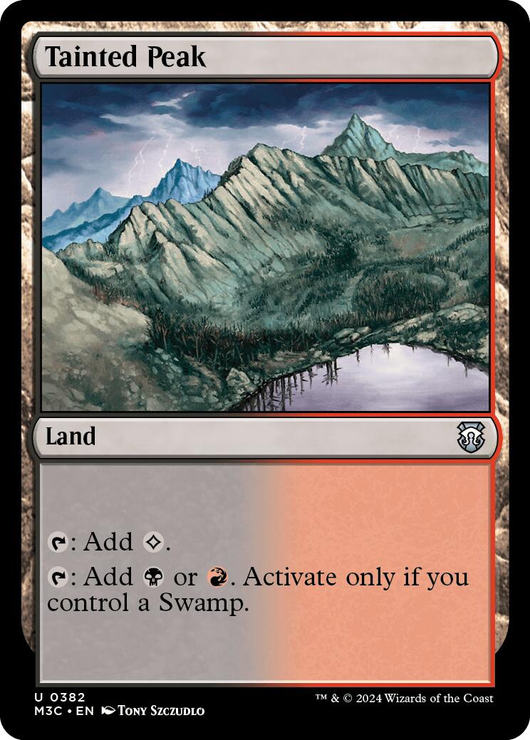 Tainted Peak [Modern Horizons 3 Commander] | Odin's Place